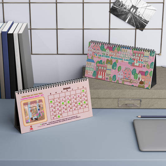 Copy of Auspicious Day & Everyday Magic — LALATOWN 2026 Desktop Calendar