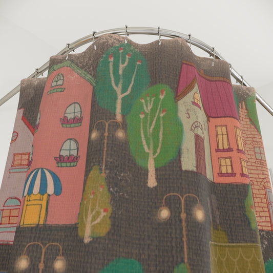 Sweet Dream of LALATOWN — Shower Curtain
