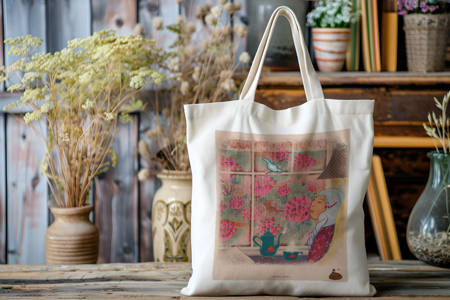 Rainy Day in LALATOWN Tote