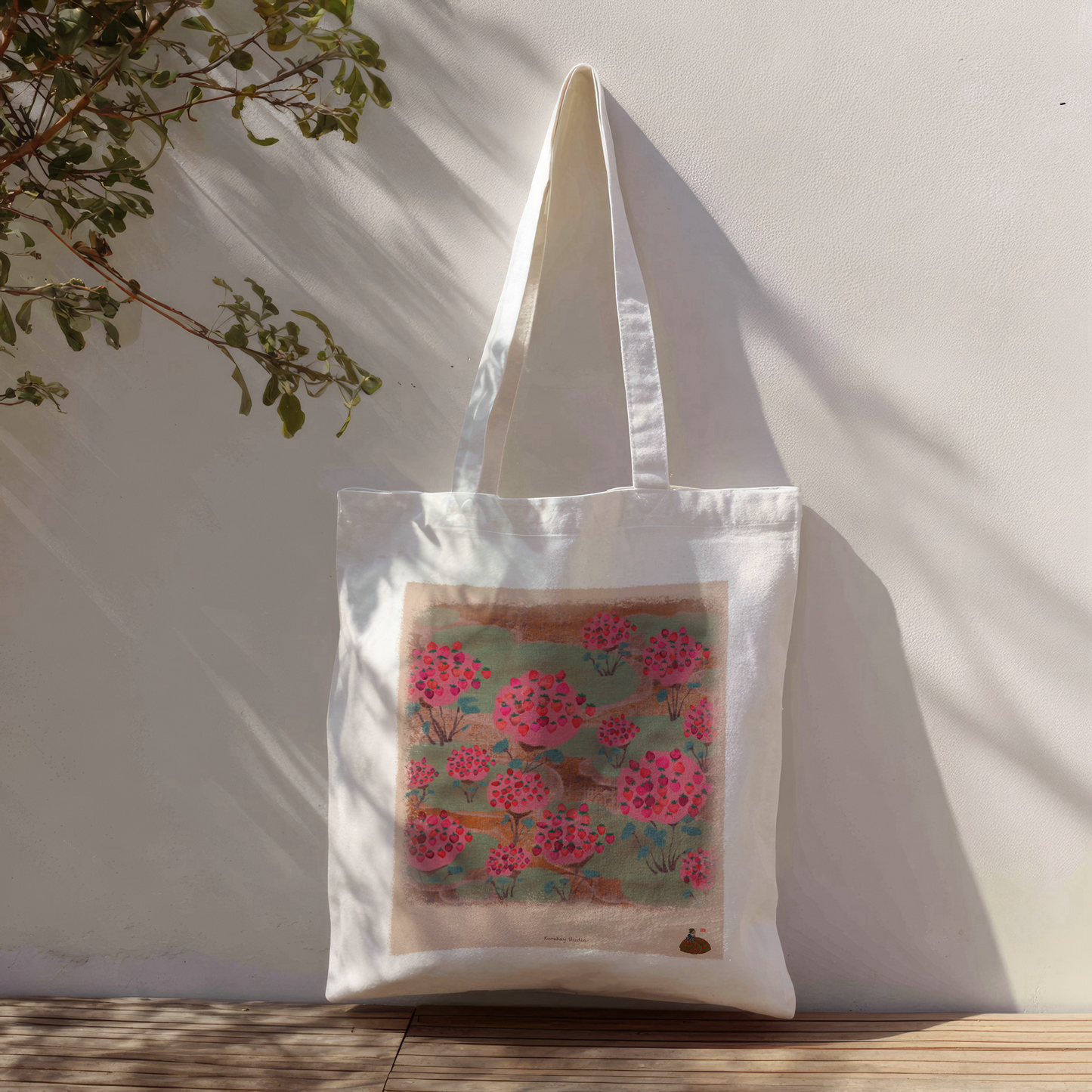 For the Love of Berry – LALATOWN Tote Bag