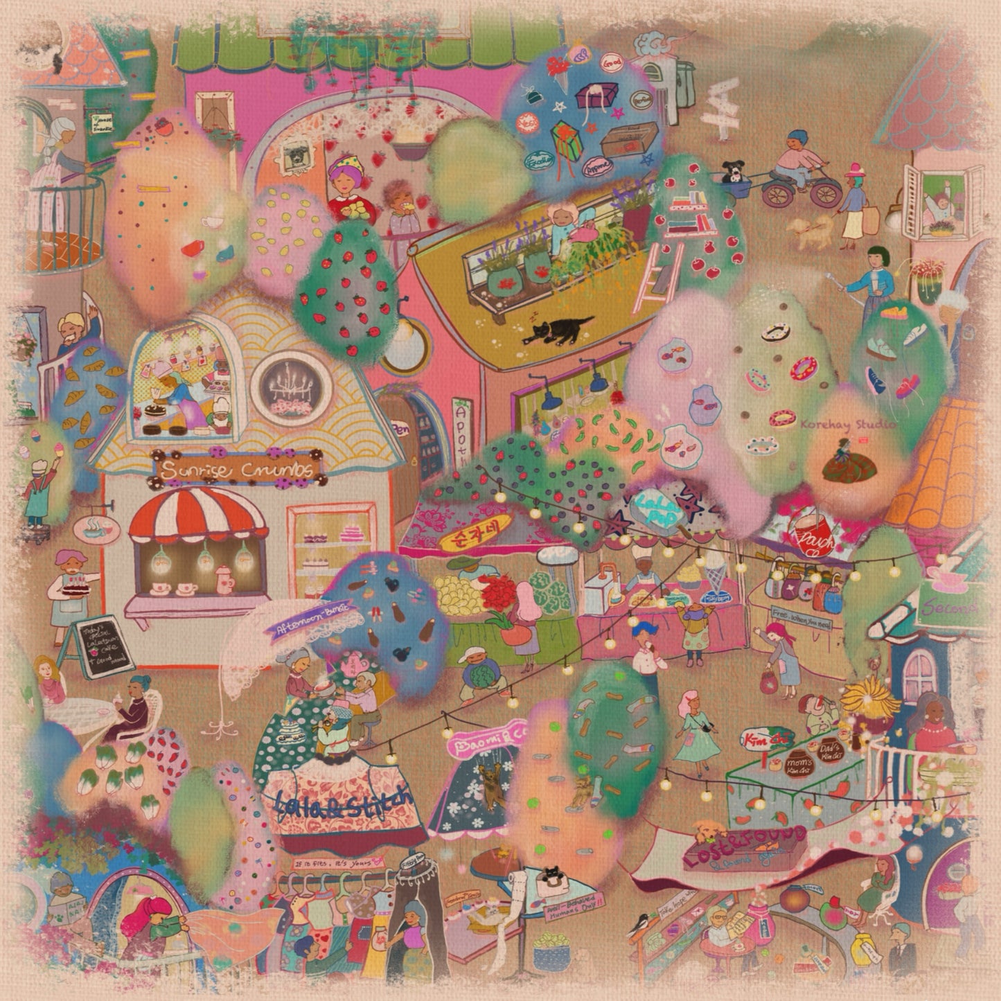 LALATOWN Foldable Mobile Wallpaper 7 – Complimentary Edition