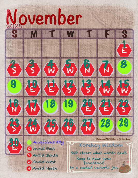 Your LALATOWN November companion.