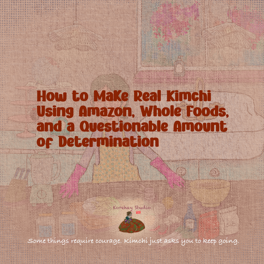 How to Make Real Kimchi Using Amazon, Whole Foods, and a Questionable Amount of Determination