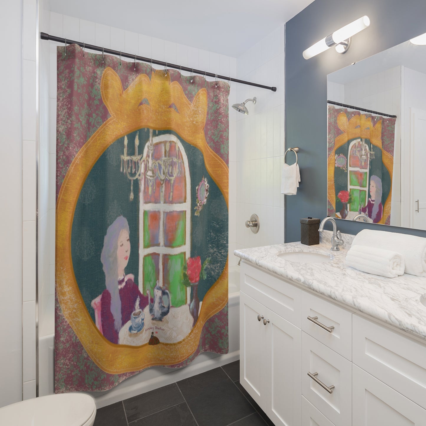 Four O’Clock in LALATOWN – Shower Curtain