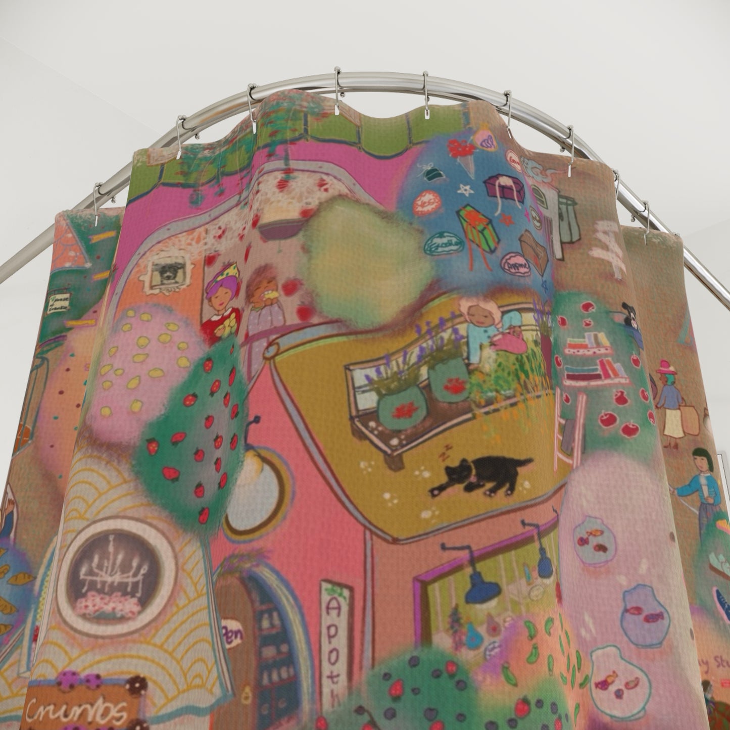 Welcome to My LALATOWN – Shower Curtain