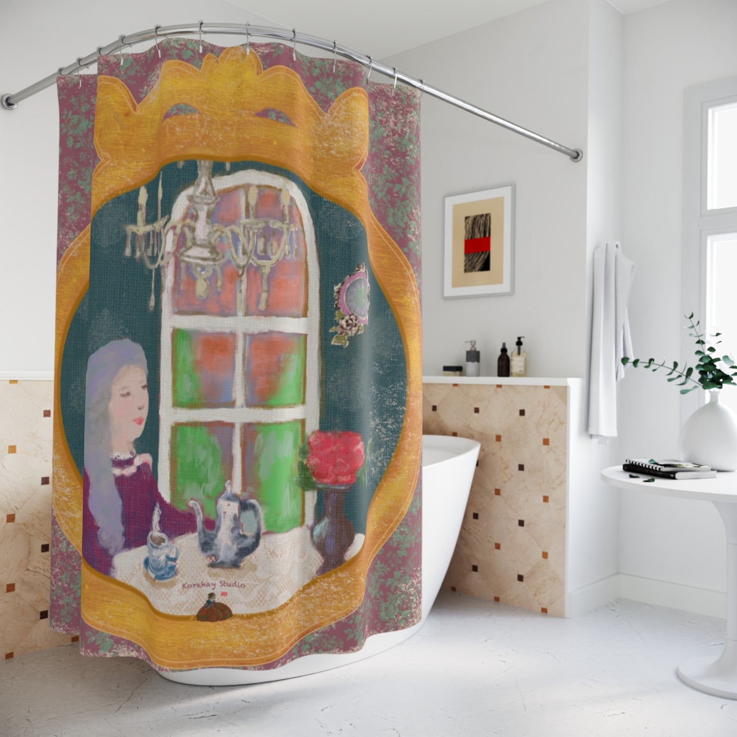 Four O’Clock in LALATOWN – Shower Curtain