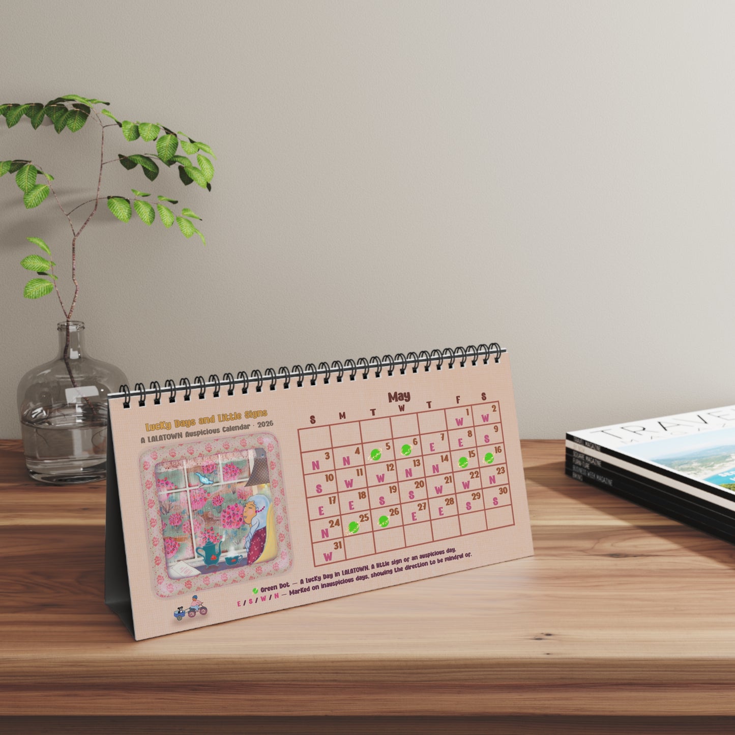 Copy of Auspicious Day & Everyday Magic — LALATOWN 2026 Desktop Calendar (Sweet Dream Edition)