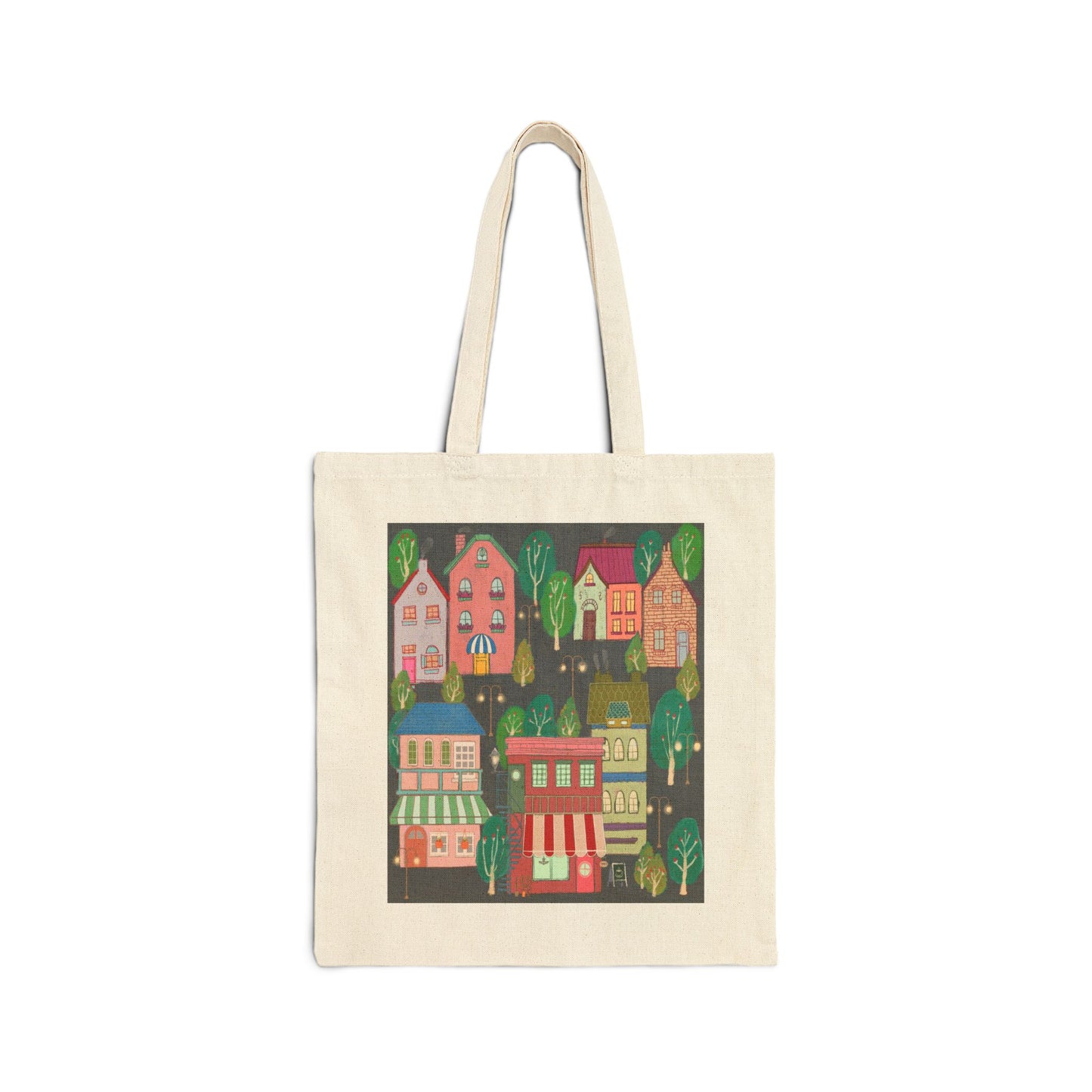 Sweet Dream of LALATOWN – Cotton Canvas Tote Bag | LALA and Stitch