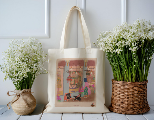 Shopping Day in LALATOWN Tote