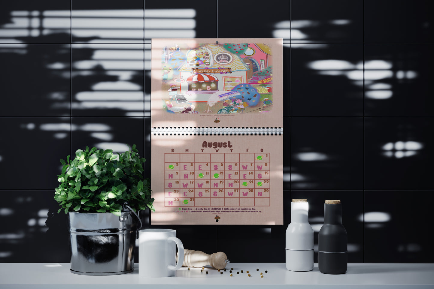The LALATOWN Auspicious Day & Everyday Magic Calendar 2026