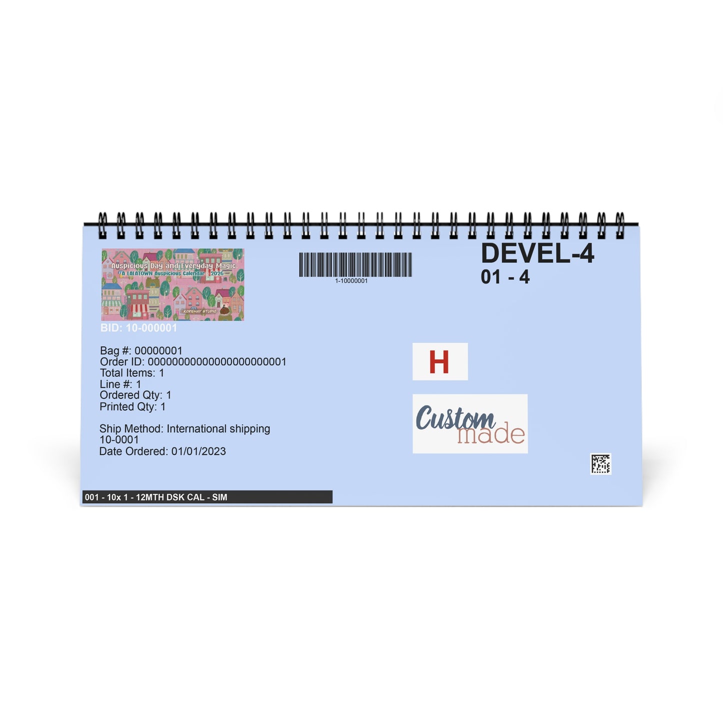 Auspicious Day & Everyday Magic — LALATOWN 2026 Desktop Calendar