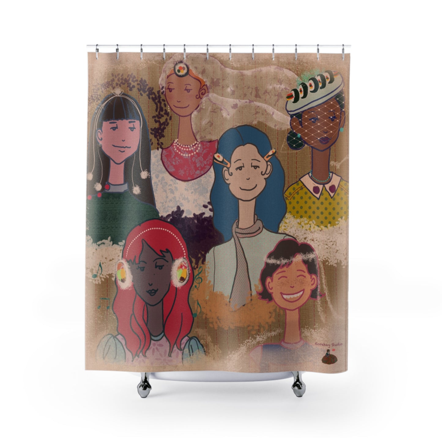 RICE to Meet You – Shower Curtain