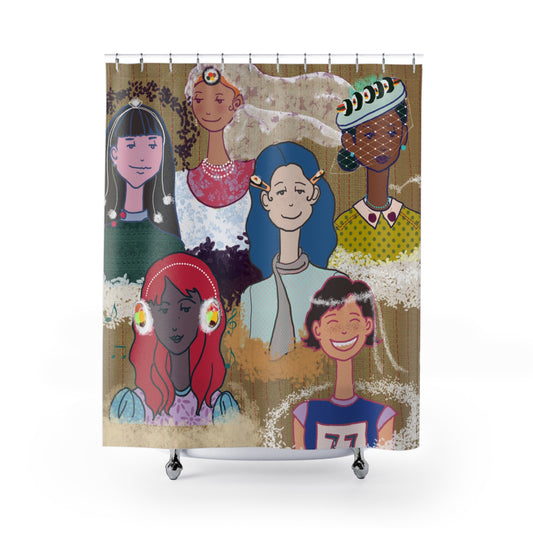 Rice to Meet You – LALATOWN Shower Curtain