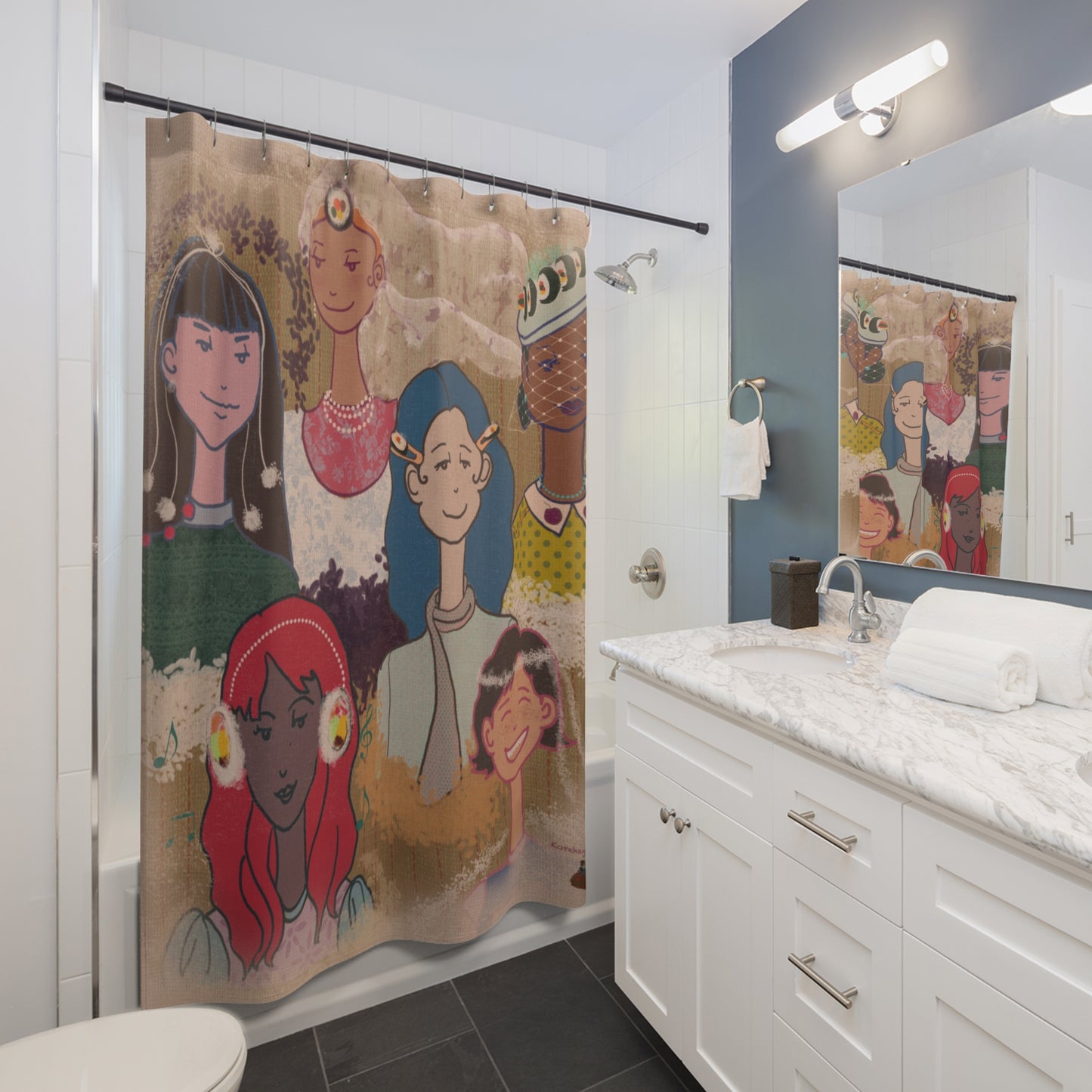 RICE to Meet You – Shower Curtain