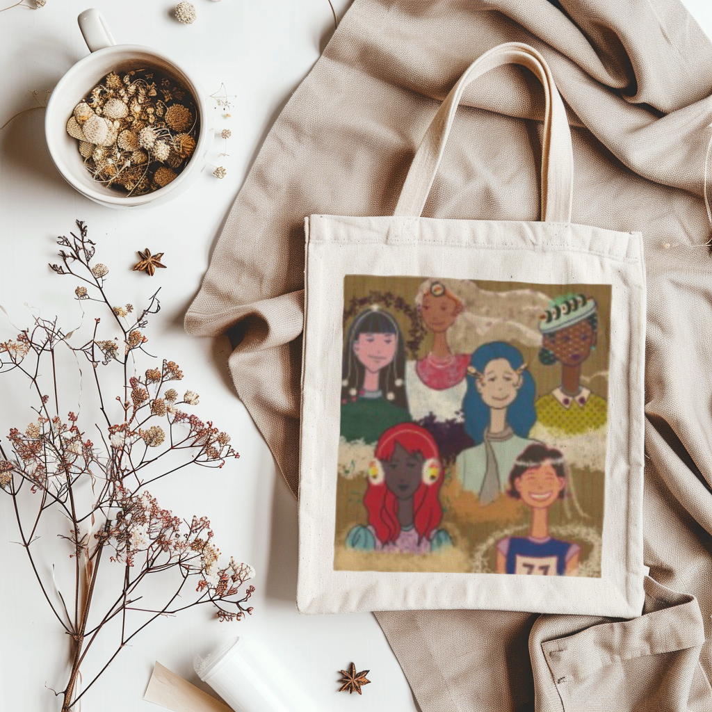 Rice to Meet You – Cotton Canvas Tote Bag | LALA and Stitch