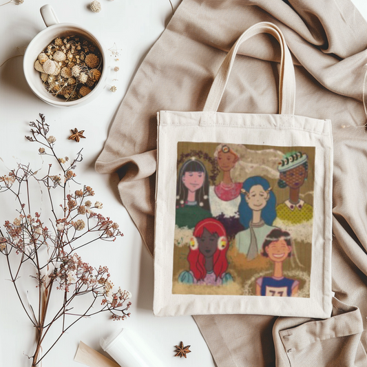 Rice to Meet You – Cotton Canvas Tote Bag | LALA and Stitch