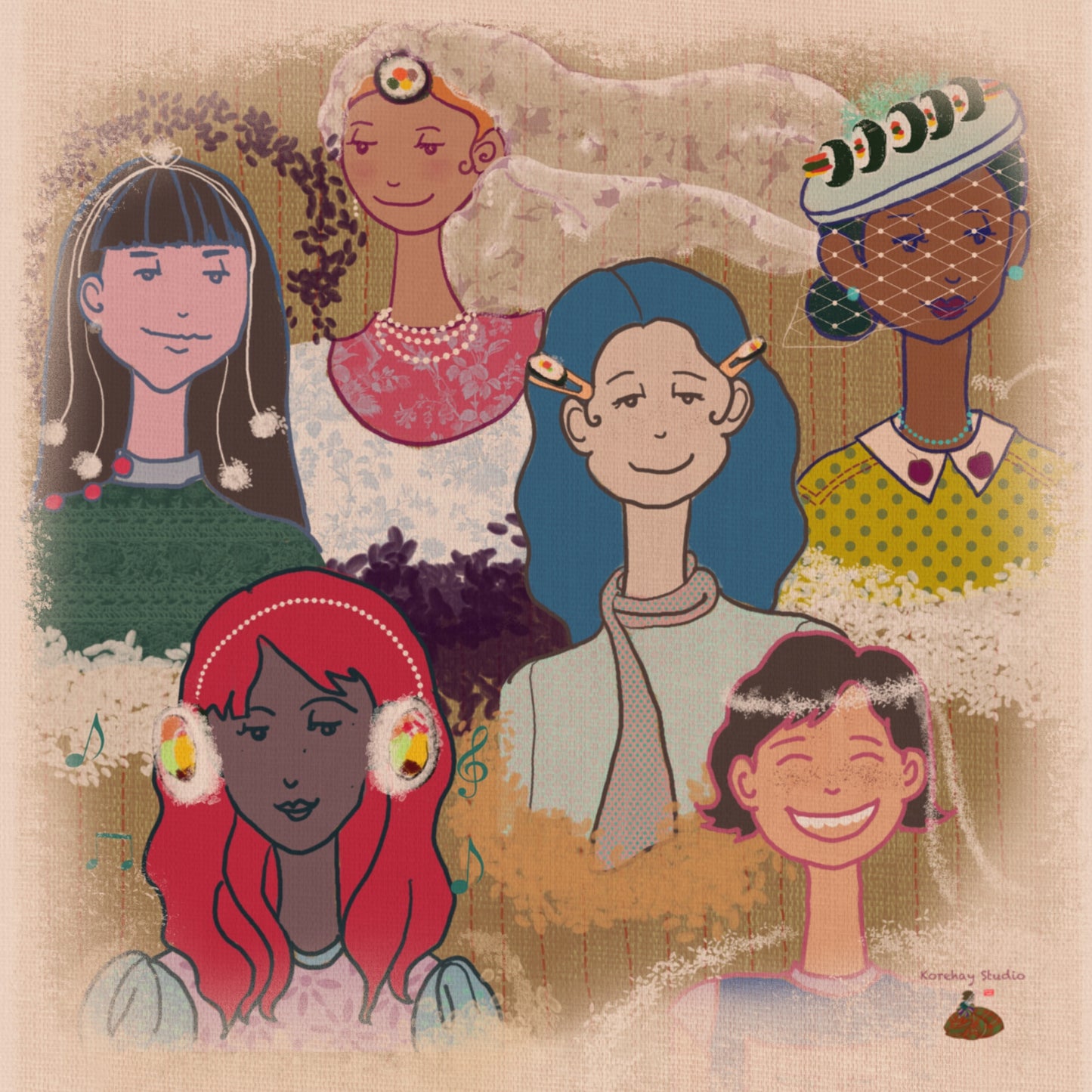 LALATOWN Foldable Mobile Wallpaper 7 – Complimentary Edition